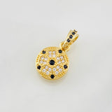 Pendant Ball 1.45g / 1/2 in Yellow Gold 18K