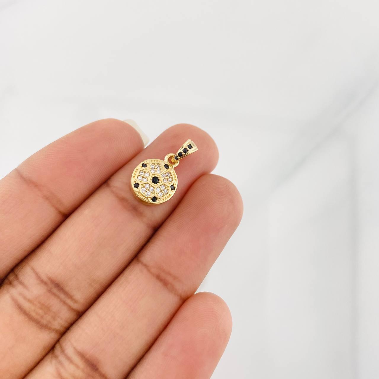 Pendant Ball 1.45g / 1/2 in Yellow Gold 18K
