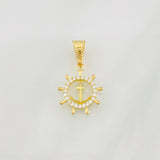 Dije Ancla 0.8g / 3/4 in Oro Amarillo 18K