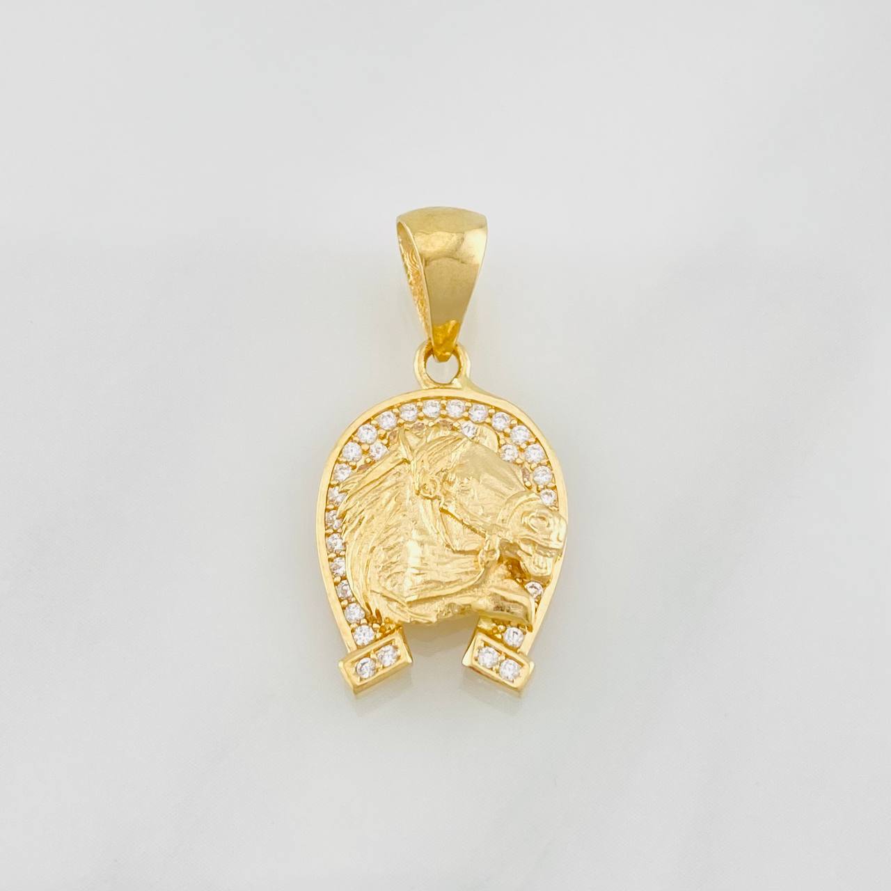 Pendant Horse Shoe 2.45g / 1 in Yellow Gold 18K