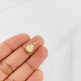 Dije Halo Gota 0.75g / 1/2 in Oro Amarillo 18K