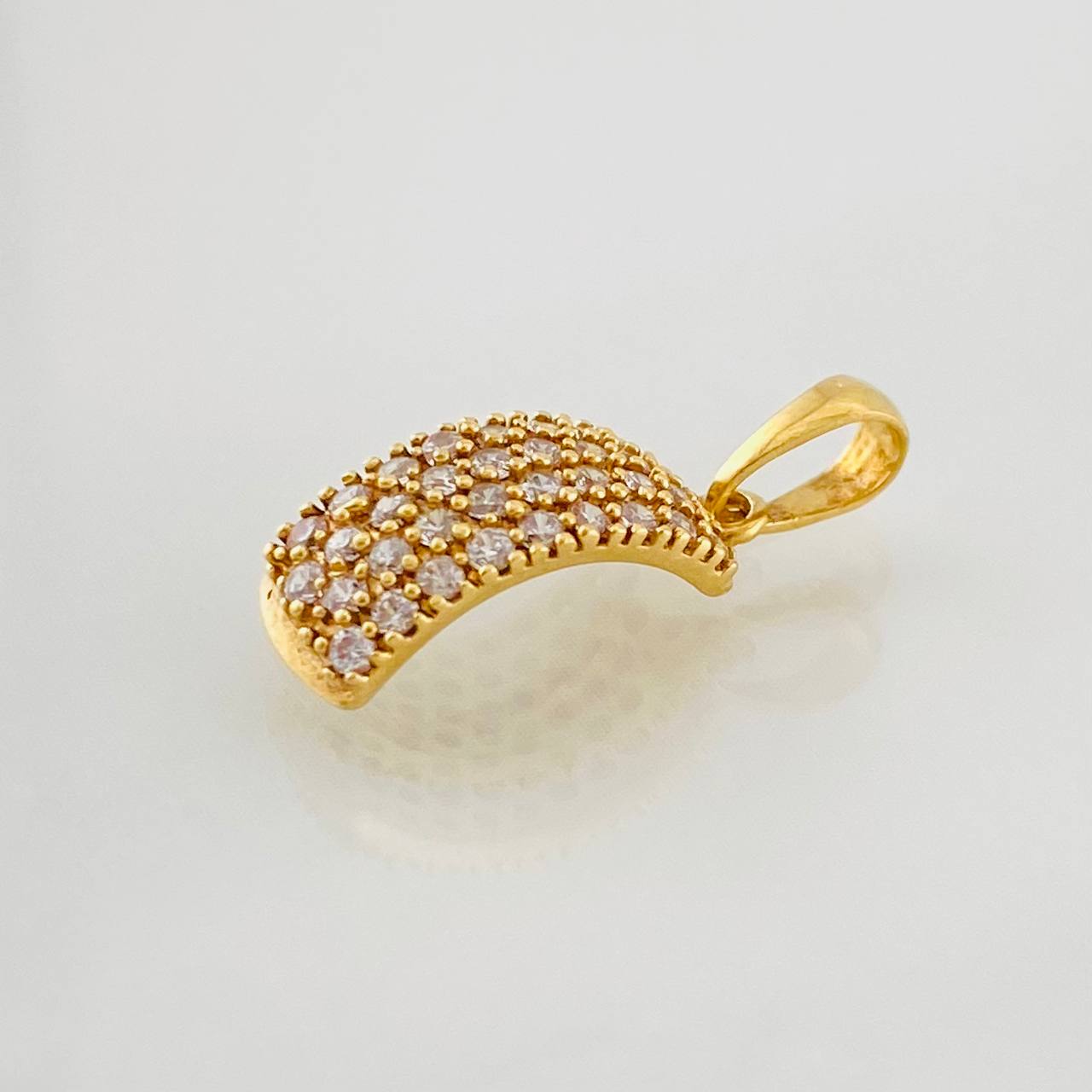 Dije Rectangular 1.35g / 3/4 in Oro Amarillo 18K