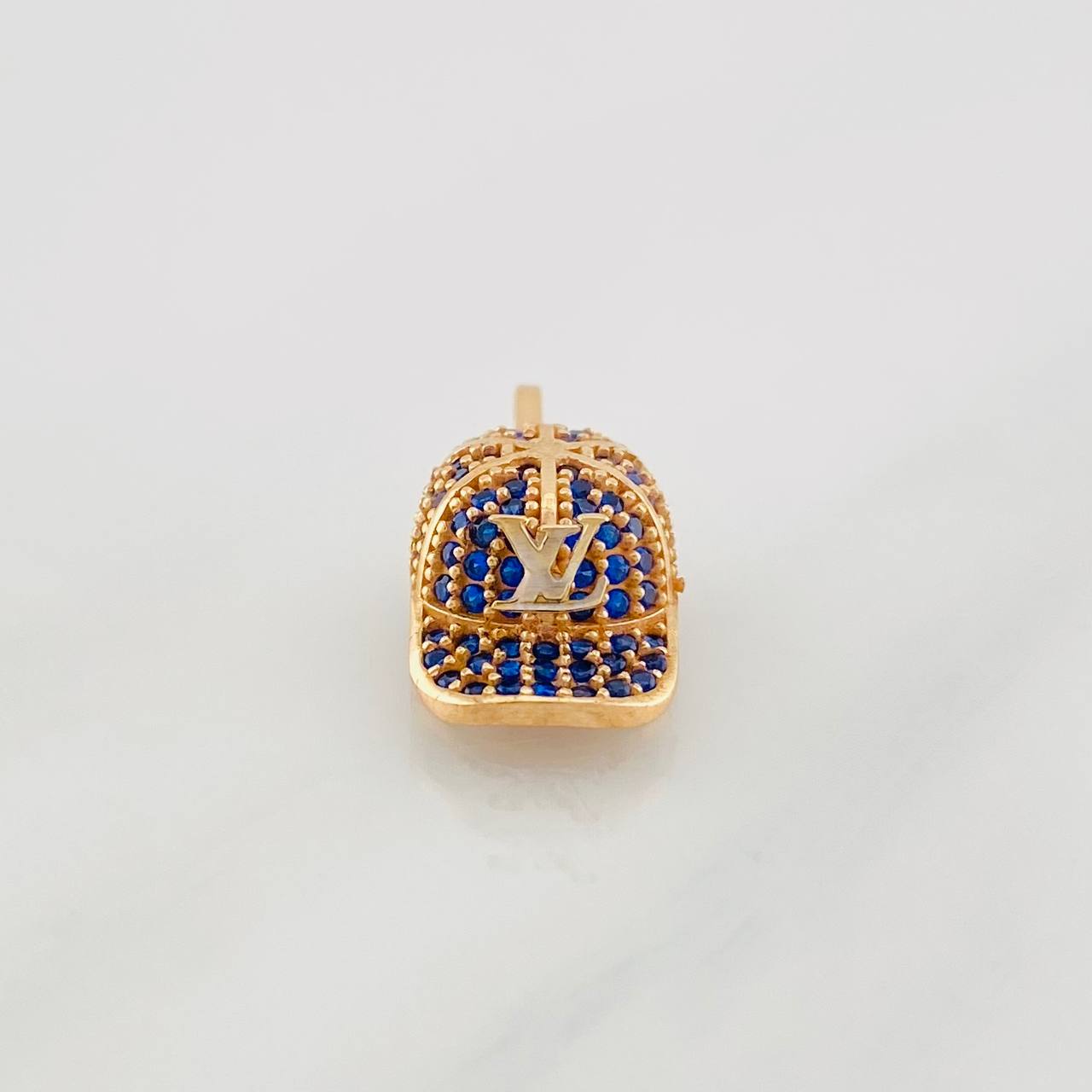 Dije Gorra Lv 2g / 3/4 in Oro Rosa 18K