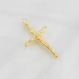 Dije Cruz Cristo 1.4g / 1 1/2 in Oro Amarillo 18K