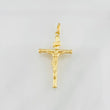 Pendant Christ Cross 1.25g / 1 1/2 in Yellow Gold 18K