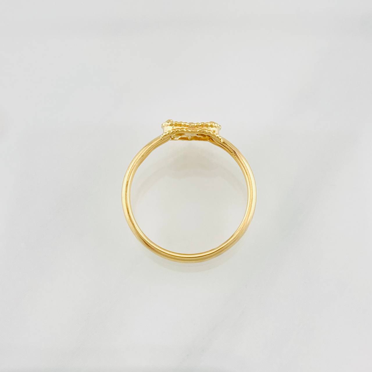 Heart Ring 1g / T4 3/4 Yellow Gold 18K