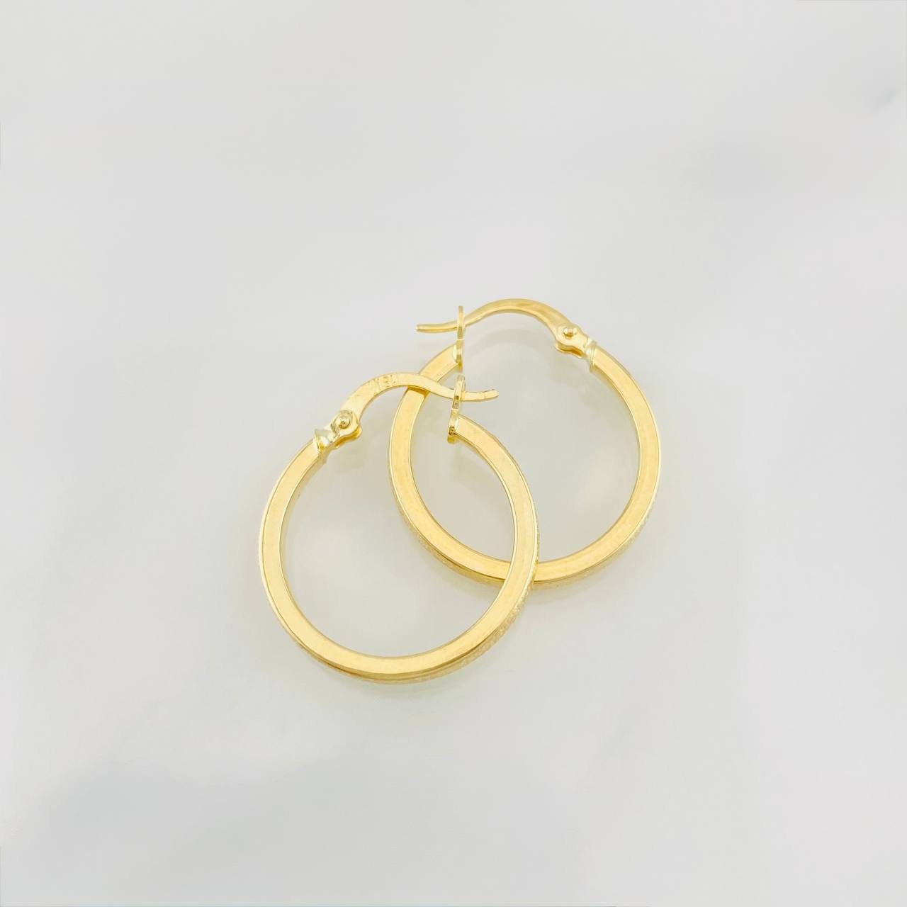 Candongas Tribal 1.65g / 3/4 in Oro Amarillo 18K