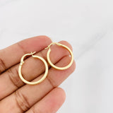 Candongas Tribal 1.65g / 3/4 in Oro Amarillo 18K