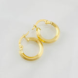 Candongas Clau 1g / 1/2 in Oro Amarillo 18K