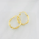 Candongas Deis 1.5g / 3/4 in Oro Amarillo 18K
