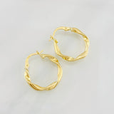 Candongas Deis 1.5g / 3/4 in Oro Amarillo 18K