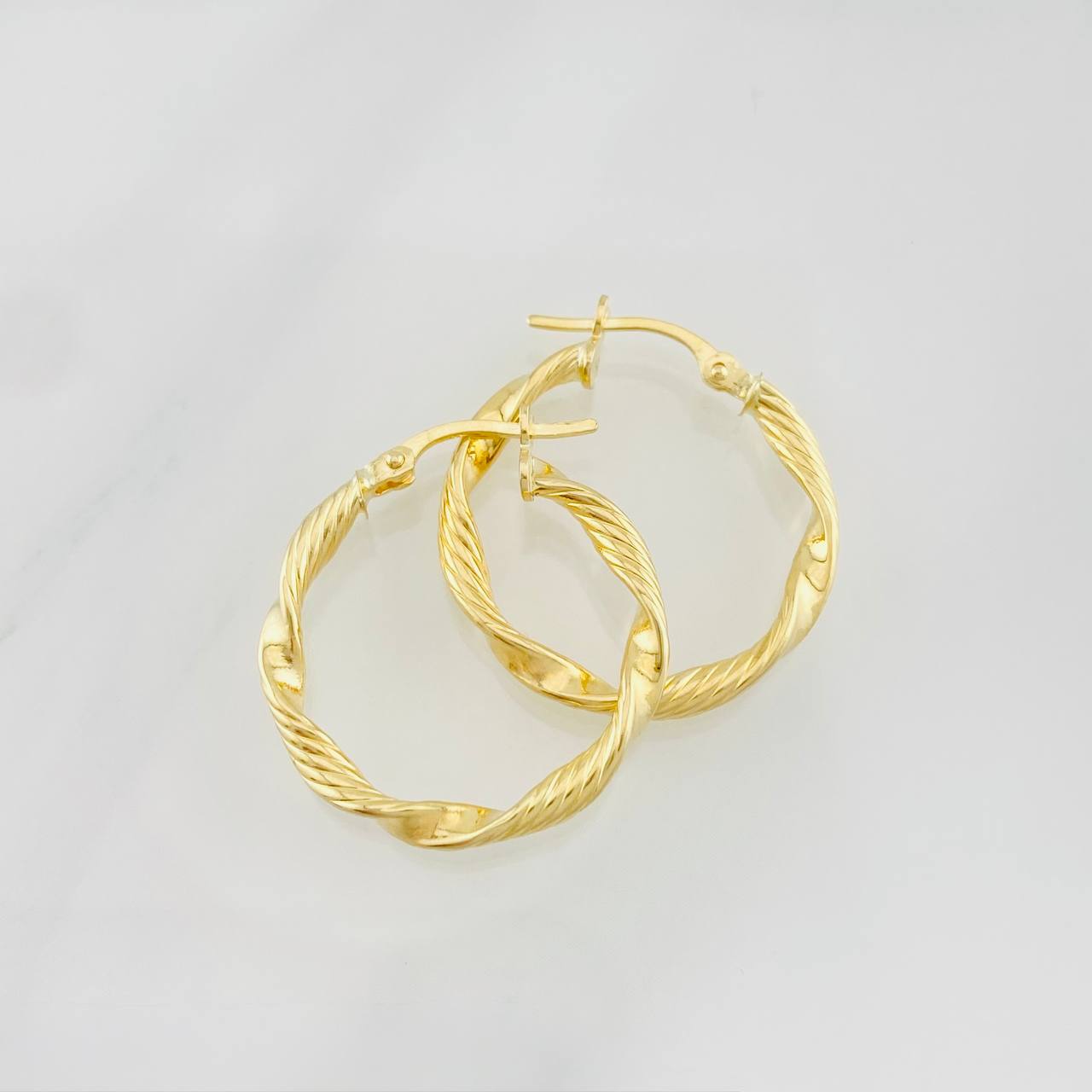 Candongas Hera 1.65g / 3/4 in Oro Amarillo 18K