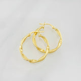 Candongas Hera 1.7g / 1 in Oro Amarillo 18K