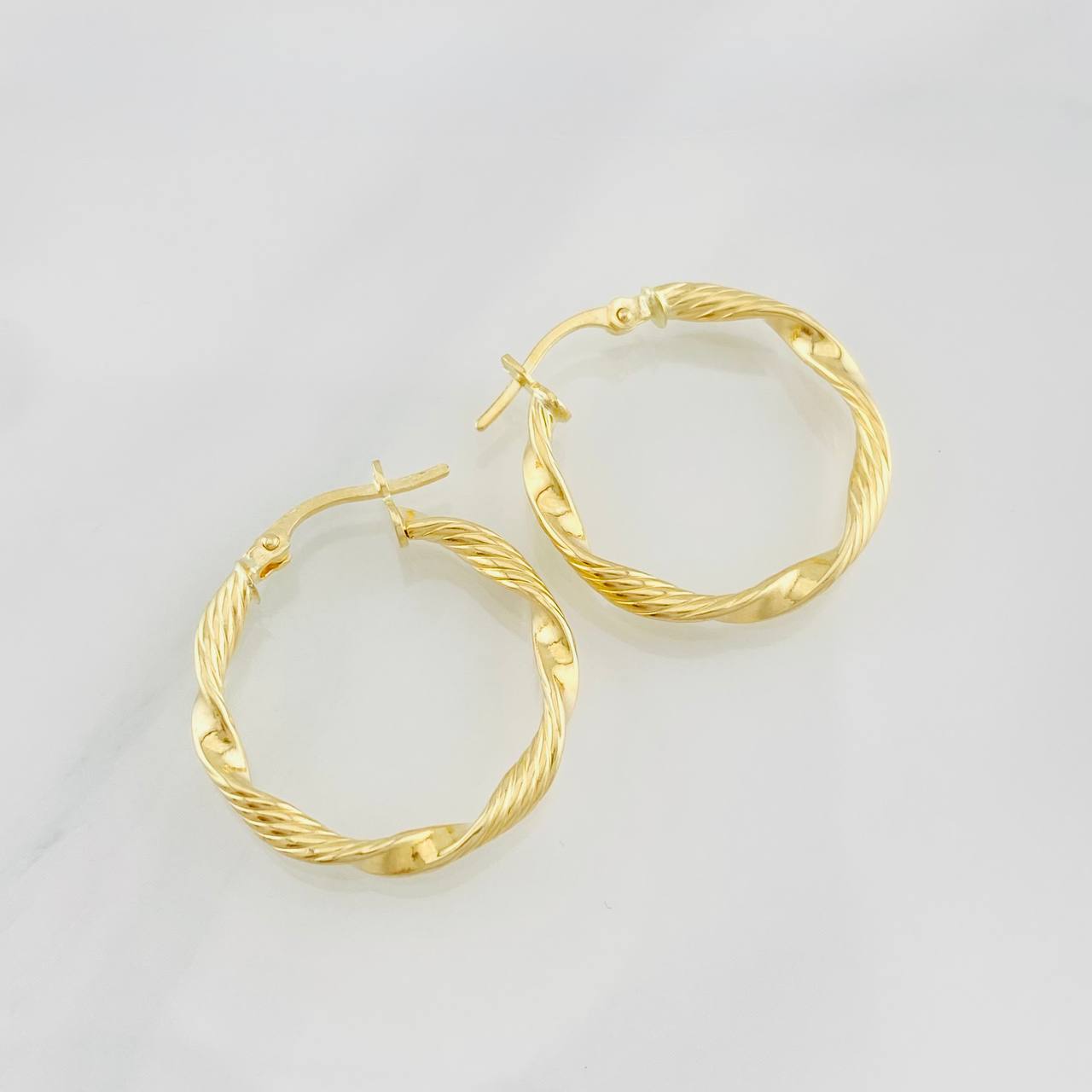 Candongas Hera 1.7g / 1 in Oro Amarillo 18K