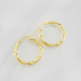 Candongas Hera 1.65g / 3/4 in Oro Amarillo 18K