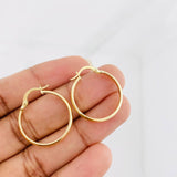 Candongas Fabi 1.35g / 1 in Oro Amarillo 18K
