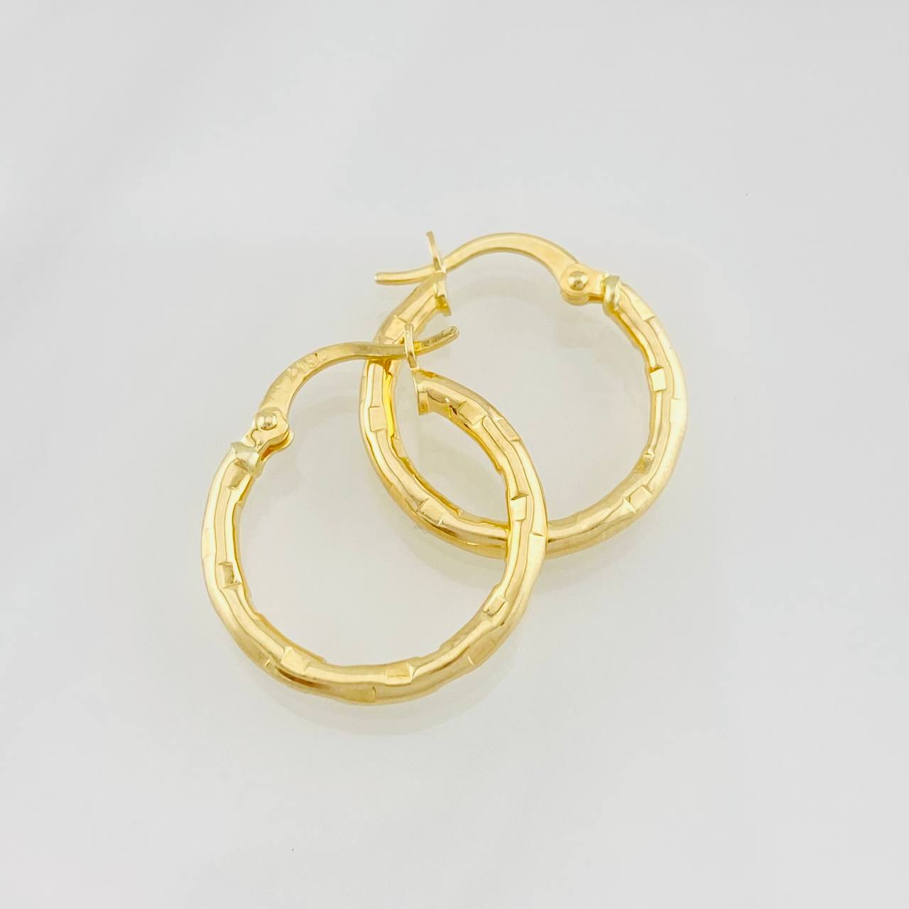 Candongas Maribel 1.5g / 3/4 in Oro Amarillo 18K