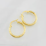 Candongas Maribel 1.5g / 3/4 in Oro Amarillo 18K