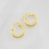 Candongas Majo 1.4g / 3/4 in Oro Amarillo 18K