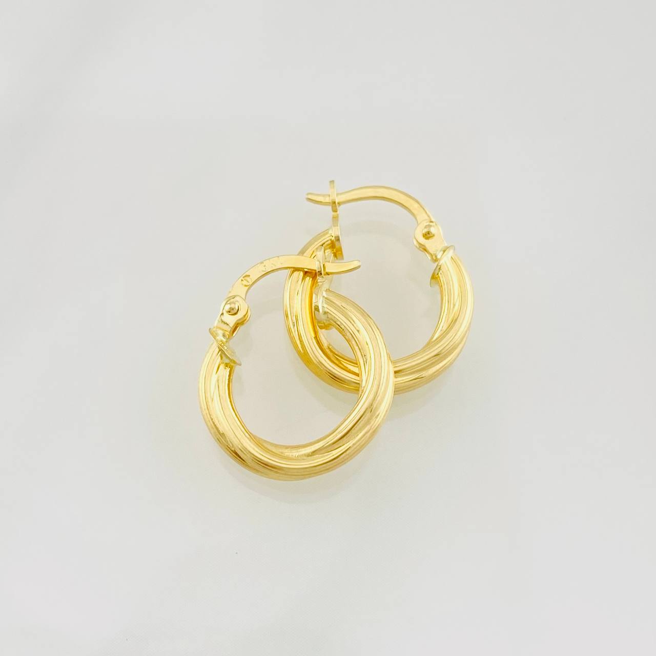 Candongas Mary 1.4g / 3/4 in Oro Amarillo 18K