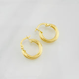 Candongas Mary 1.4g / 3/4 in Oro Amarillo 18K