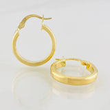 Candongas Winter 1.95g / 3/4 in Oro Amarillo 18K