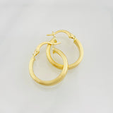 Candongas Winter 1.95g / 3/4 in Oro Amarillo 18K