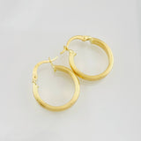 Candongas Winter 1.95g / 3/4 in Oro Amarillo 18K