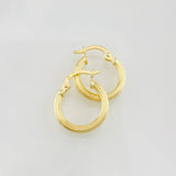 Hoop Earrings Lore 1.1g / 1/2 in Yellow Gold 18K