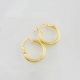 Hoop Earrings Lore 1.1g / 1/2 in Yellow Gold 18K