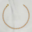 Military Bracelet 4.7 g / 7 1/2 in / 2.95 mm 18K Three Golds
