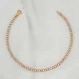 Military Bracelet 4.7 g / 7 1/2 in / 2.95 mm 18K Three Golds