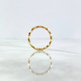 Twisted Ring 1.8gr / T4 1/2 / Yellow Gold