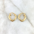 Candongas Corazon 2.2gr / 3/4 in / Oro Amarillo 18K ©