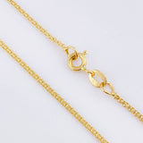 Cadena China 2.7gr / 19 3/4 in / 1.5mm Oro Amarillo +1 18K *