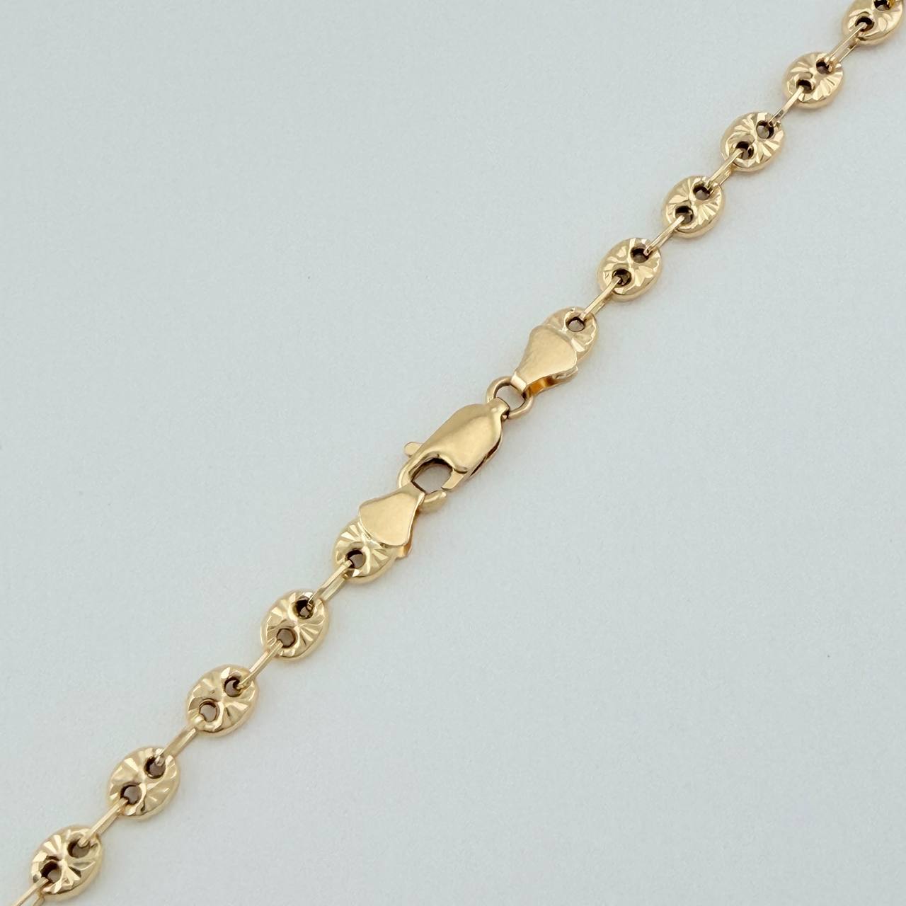 Cadena GC 10.6gr / 24 1/2 in / 4.1mm Oro Amarillo 18K $