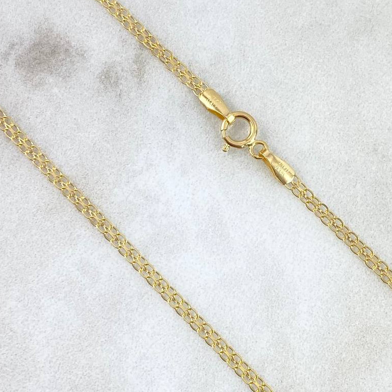 Bismark Chain 3.35gr / 19 3/4 in / 18K Gold +1 !