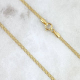 Bismark Chain 3.35gr / 19 3/4 in / 18K Gold +1 !