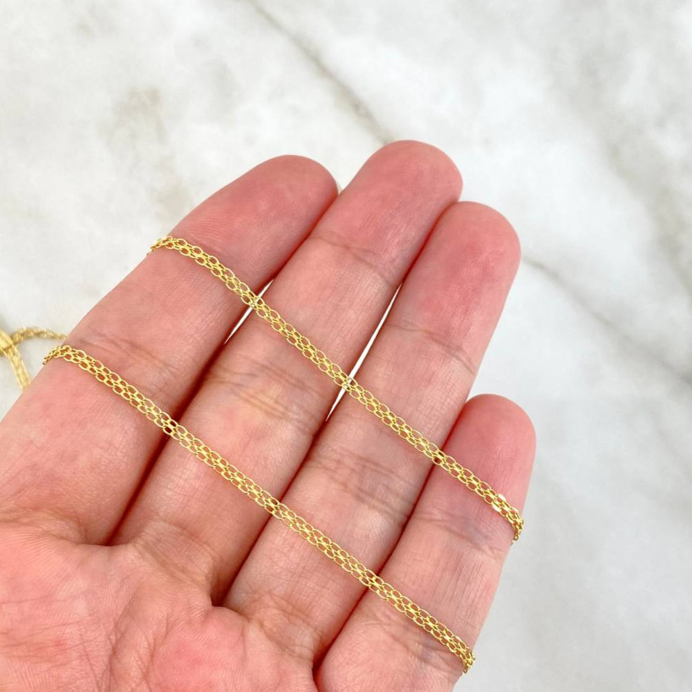 Bismark Chain 3.35gr / 19 3/4 in / 18K Gold +1 !