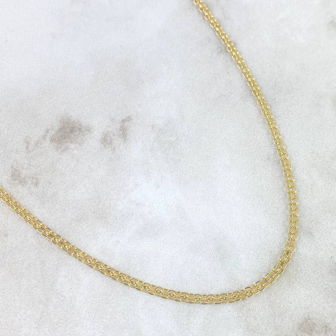 Bismark Chain 3.35gr / 19 3/4 in / 18K Gold +1 !