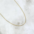 Cadena Escalera Plana 1.6gr / 19 3/4 in / 1.4mm Oro Amarillo +3 18K *