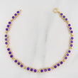 Pulso Tennis Circulos 9.1 g / 7 3/4 in / 4.2 mm Oro Amarillo 18K