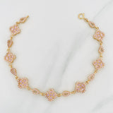Pulso Trebol 12.25 g / 7 3/4 in / 4.3 mm Oro Amarillo 18K