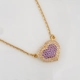 Cadena Aro Seguido Corazon 4.85 g / 16 3/4 in / 1.47 mm Oro Amarillo 18K