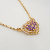 Cadena Aro Seguido Corazon 4.85 g / 16 3/4 in / 1.47 mm Oro Amarillo 18K