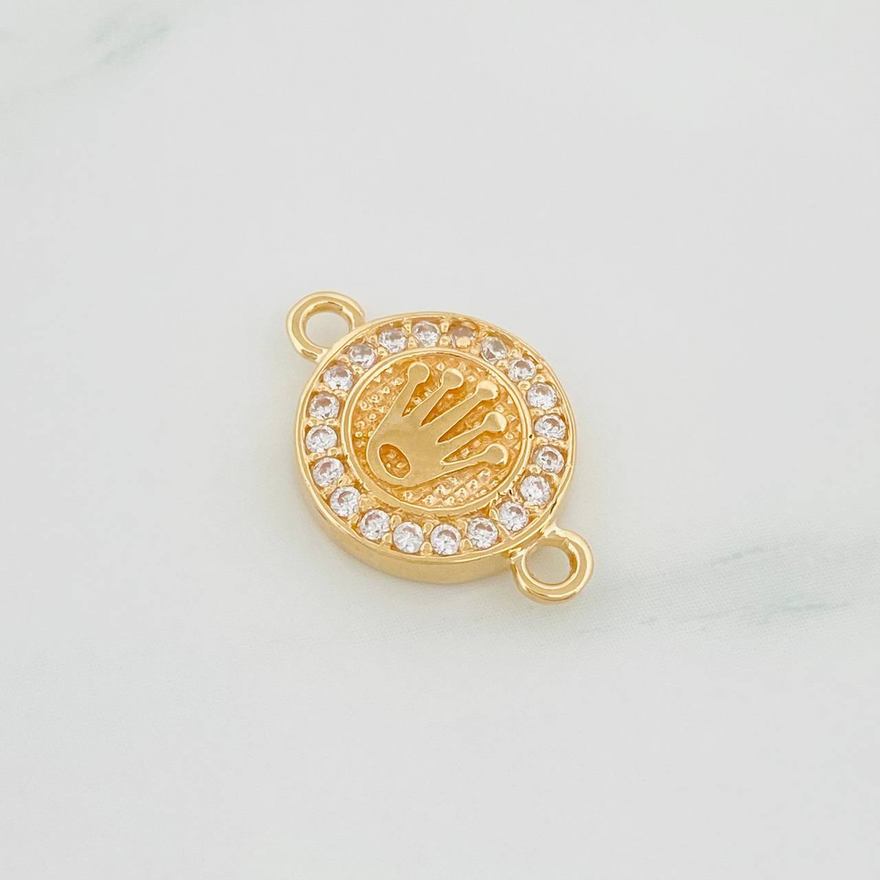 Charm Crown 1.8 g / 3/4 in Yellow Gold 18K