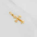 Dije Cruz Cristo 1.3 g / 1 in Oro Amarillo 18K