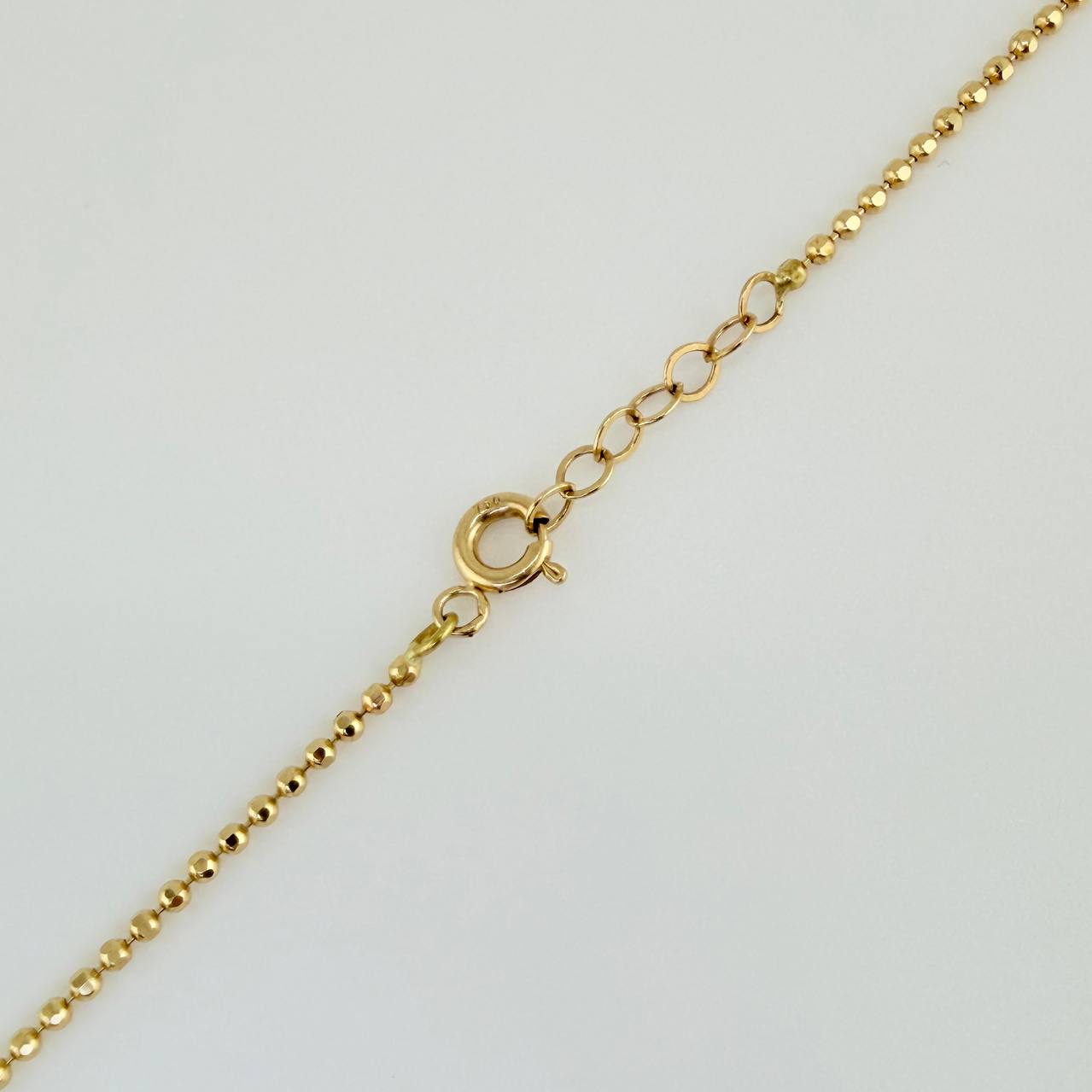 Cadena Militar 5.55gr / 24 1/2 in / 1.23mm Oro Amarillo +3 18K %