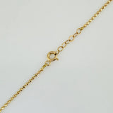 Cadena Militar 5.45gr / 24 in / 1.25mm Oro Amarillo +3 18K %
