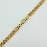 Cadena China 13.35gr / 23 1/2 in / 4mm Oro Amarillo +1 18K %